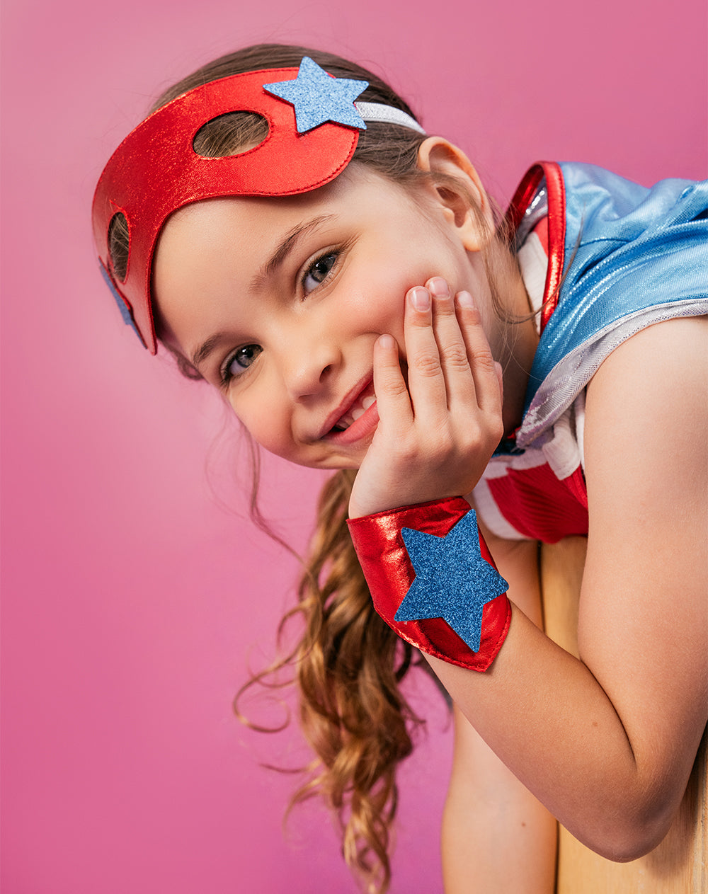 Set Capa con Antifaz y Muñequera Babyfresh para Niño