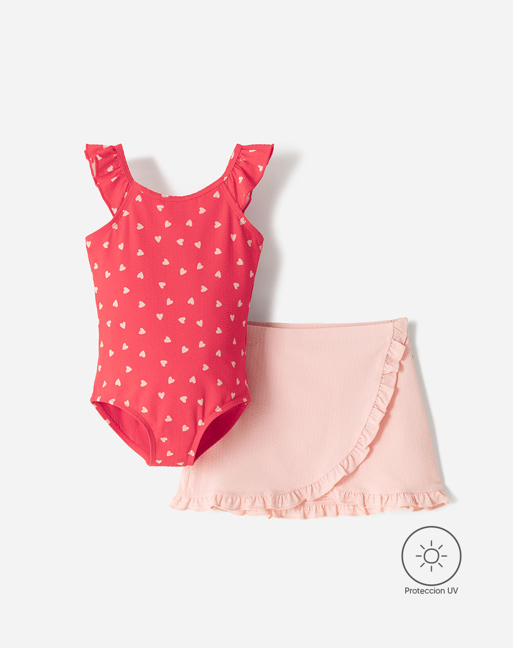 Vestido de Baño Babyfresh con Falda para Niña
