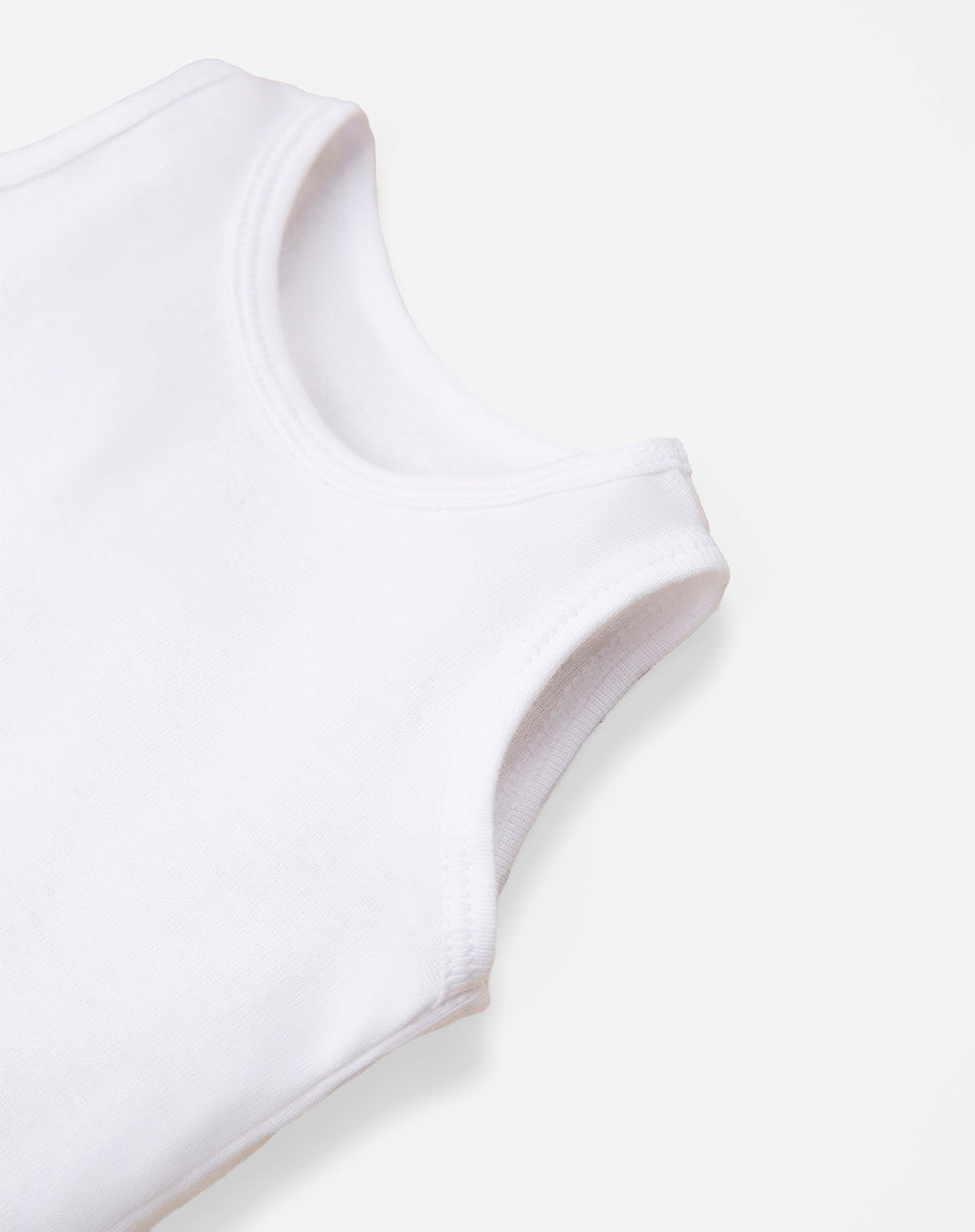 Camiseta Babyfresh Esqueleto Algodón x3 Unds Blanca para Bebé Unisex