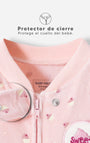 Pijama Babyfresh Cierre Doble Sentido Estampada para Bebé Niña