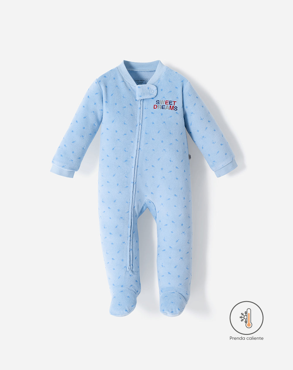Pijama Babyfresh Cierre Doble Sentido Estampada para Bebé Niño