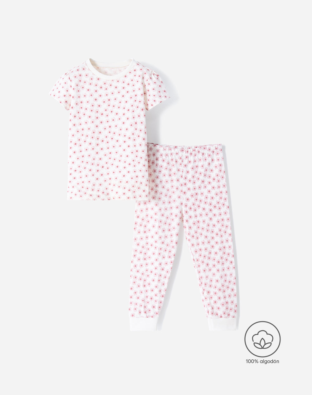 Pijama Babyfresh Camiseta y Pantalón Algodón para Niña