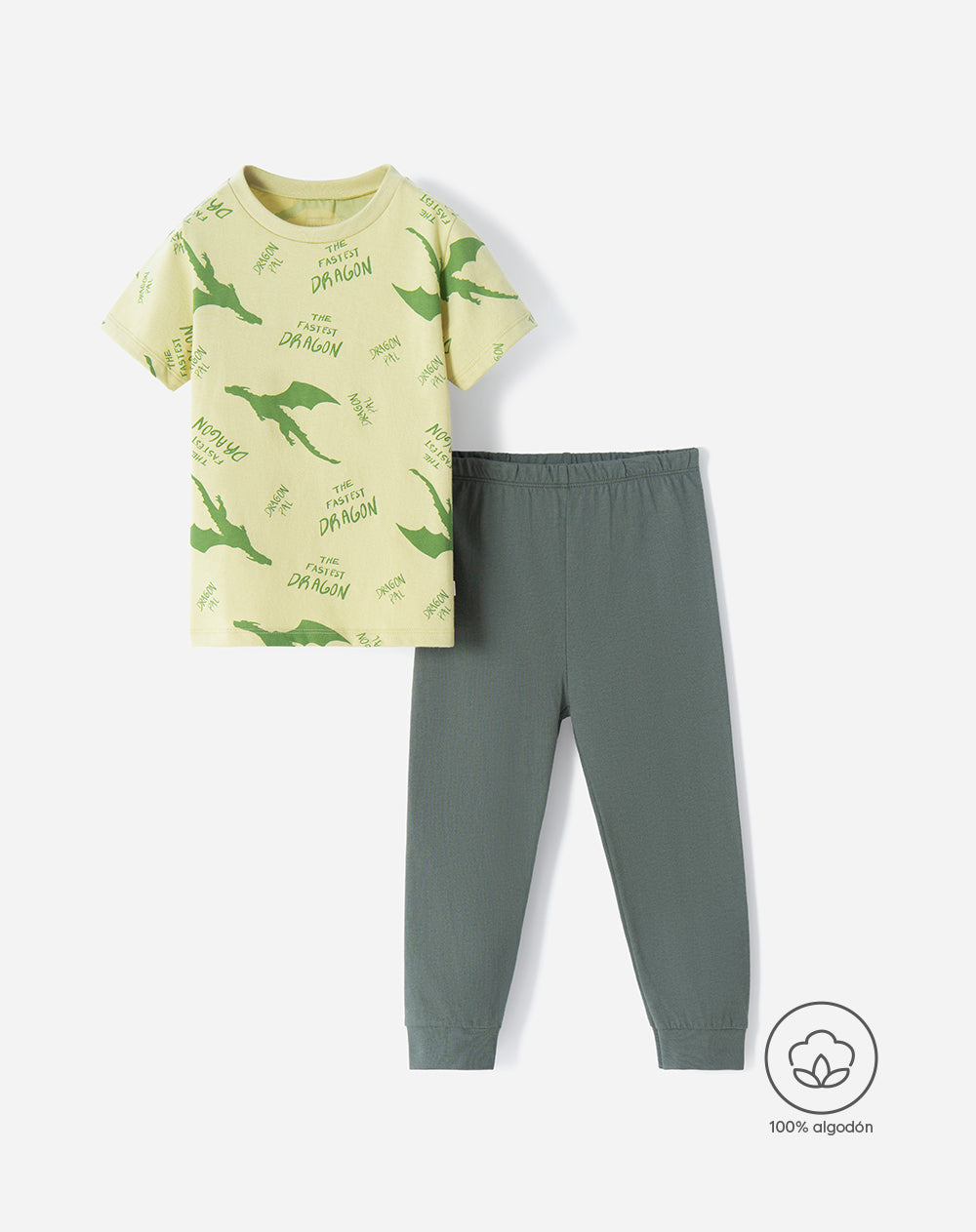 Pijama Babyfresh Camiseta y Pantalón Algodón para Niños