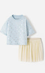 Conjunto Babyfresh Camiseta y Falda para Niña