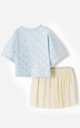 Conjunto Babyfresh Camiseta y Falda para Niña