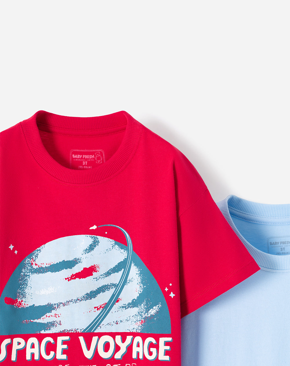 Conjunto Babyfresh 2 Camisetas Algodón para Niño