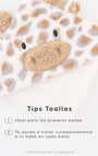 Toalla Babyfresh Algodón Crudo con Capucha para Bebé Unisex