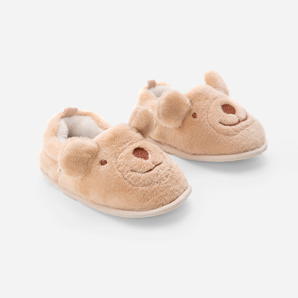 Pantuflas Babyfresh Oso Cafés Unisex para Niños