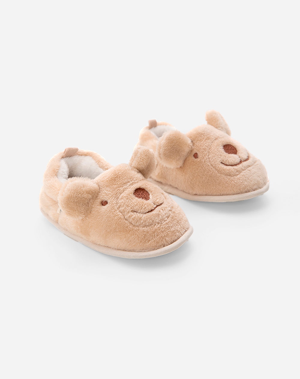 Pantuflas Babyfresh Oso Cafés Unisex para Niños