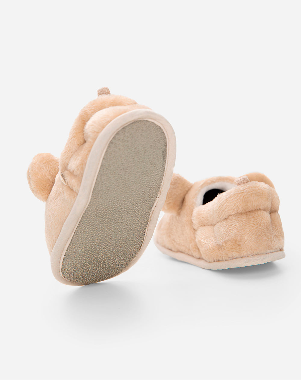 Pantuflas Babyfresh Oso Cafés Unisex para Niños