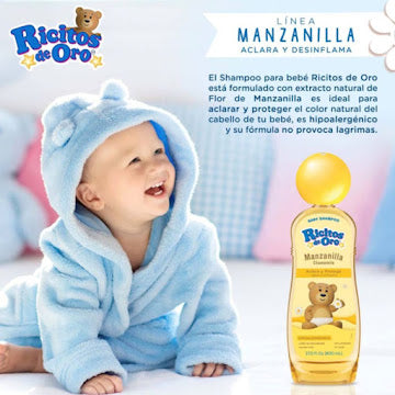 Shampoo Ricitos de Oro Manzanilla 800 ml