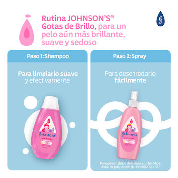 Shampoo Johnson’s Baby Gotas de Brillo 750 ml
