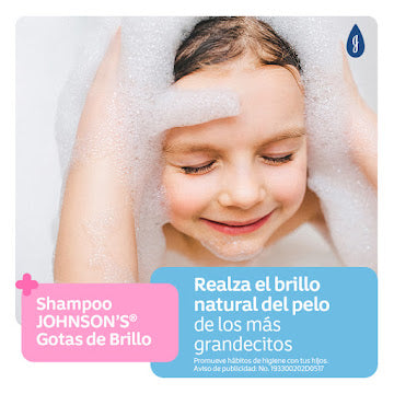 Shampoo Johnson’s Baby Gotas de Brillo 750 ml