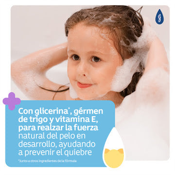 Shampoo Johnson’s Baby Fuerza y Vitamina 750 ml
