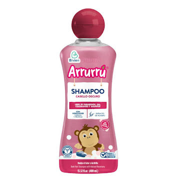 Shampoo Arrurrú Cabellos Oscuros 400 ml