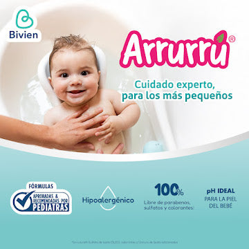Shampoo Arrurrú Cabellos Oscuros 400 ml