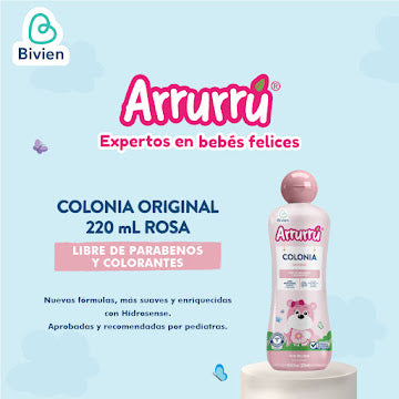 Colonia Arrurrú Rosada Naturals Fragancia Original 220 ml