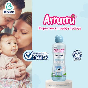 Colonia Arrurrú Naturals Fragancia Original Azul 400 ml