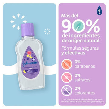 Aceite Johnson’s Baby Para Antes De Dormir Escencias Natural Calm 100 ml