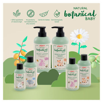 Pigeon Botanical Aceite de Masaje para Bebé 120 ml