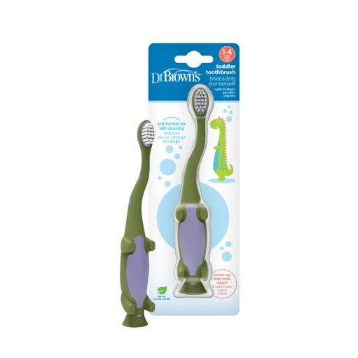Cepillo de Dientes Dr Browns Dinosaurio x1