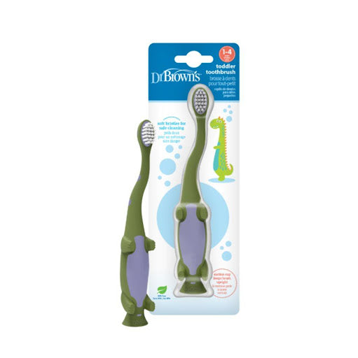 Cepillo de Dientes Dr Browns Dinosaurio x1