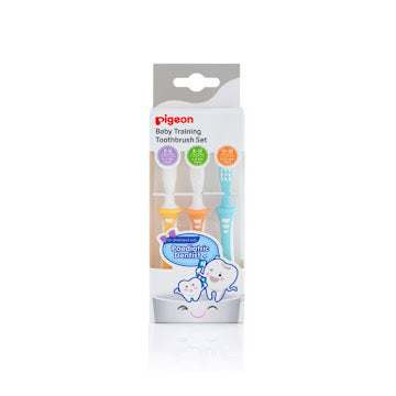 Set Cepillos Pigeon De Entrenamiento 3 Pasos Unisex X 1 Und