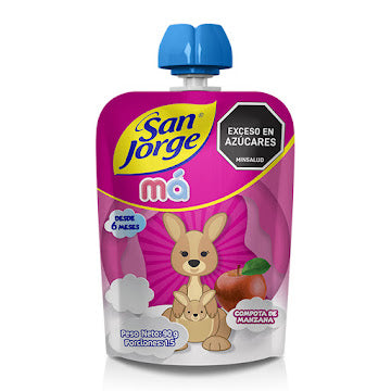 Compota San Jorge Má Manzana X 90 Gr