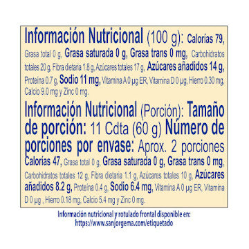 Compota San Jorge De Melocotón Ma X 113 Gr