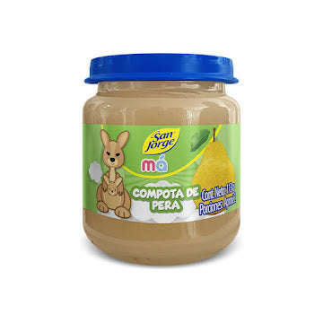 Compota De Pera San Jorge Ma X 113 Gr