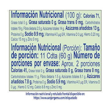 Compota De Pera San Jorge Ma X 113 Gr