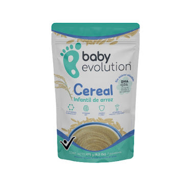 Cereal Infantil Baby Evolution Arroz Sin Azúcar X 175 Gr