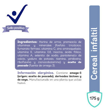 Cereal Infantil Baby Evolution Arroz Sin Azúcar X 175 Gr
