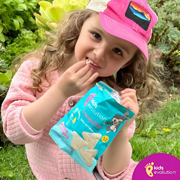 Snack Cereal Kids Evolution Sabor Natural X 4 Paquetes
