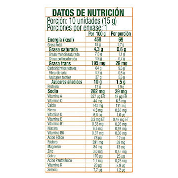 Snack Para Niños Klim De Corazones Sobre X 15 Gr
