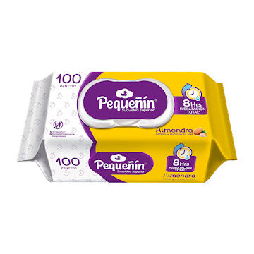 Toallitas Húmedas Pequeñín Almendra X 100 Und