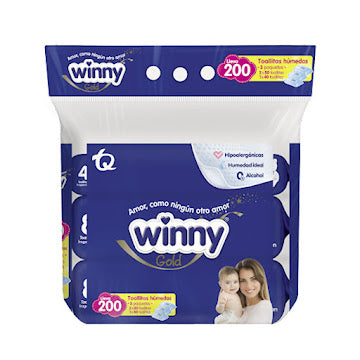 Toallitas Humedas Winny Avena X 200 Und