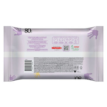 Toallitas Húmedas Huggies Manitos Y Carita 0% Alcohol Paquete X 80 Und