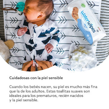 Toallitas Húmedas Para Bebés Waterwipes Pack X 60 Und
