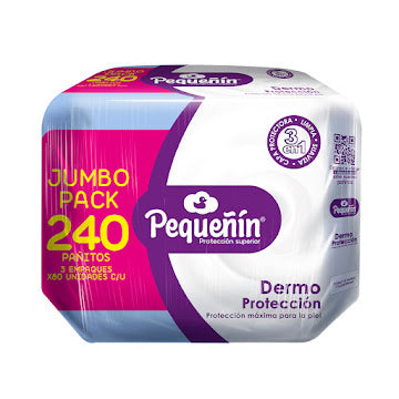 Pañitos Húmedos Pequeñín Dermo Protección X 240 Und