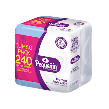Pañitos Húmedos Pequeñín Dermo Protección X 240 Und