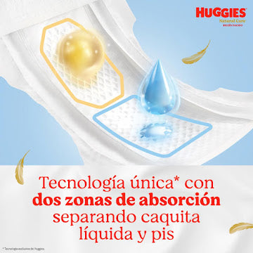 Pañales Huggies Natural Care Etapa 1/p X 30 Und