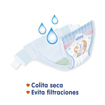 Pañales Winny Ultratrim Sec Etapa 3 G X 50 Und
