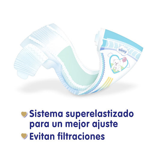 Pañal Winny Gold Etapa 3 G Paquete X 30 Und