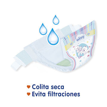 Pañales Winny Ultratrim Sec Etapa 4 Xg X 30 Und
