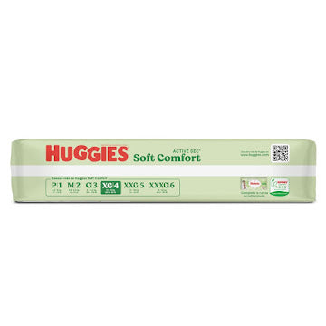 Pañales Huggies Active Sec Etapa 4 Xg  X 52 Und