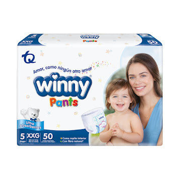 Pañales Winny Pants Xxg Etapa 5 X 50 Und