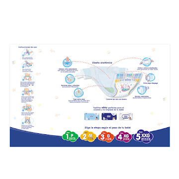 Pañales Winny Ultratrim Sec Xxg Etapa 5 X 50 Und