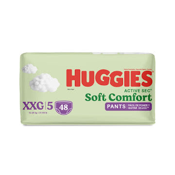Pañal Huggies Pants Soft Comfort Etapa 5 Paquete X 48 Und