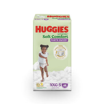 Pañal Huggies Pants Soft Comfort Etapa 5 Paquete X 48 Und